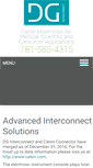 Mobile Screenshot of dginterconnect.com